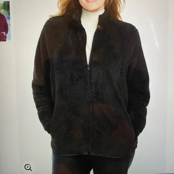 Woman within fluffy fleece jackets 18-20 large - Picture 3 of 5